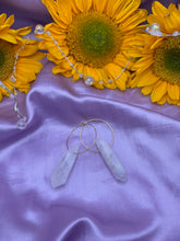 Load image into Gallery viewer, Angel Aura Quartz earrings
